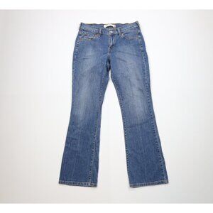 Vintage Y2K 2005 Levis 515 Womens 6 Faded Stretch Flared Bootcut Wide Leg Jeans